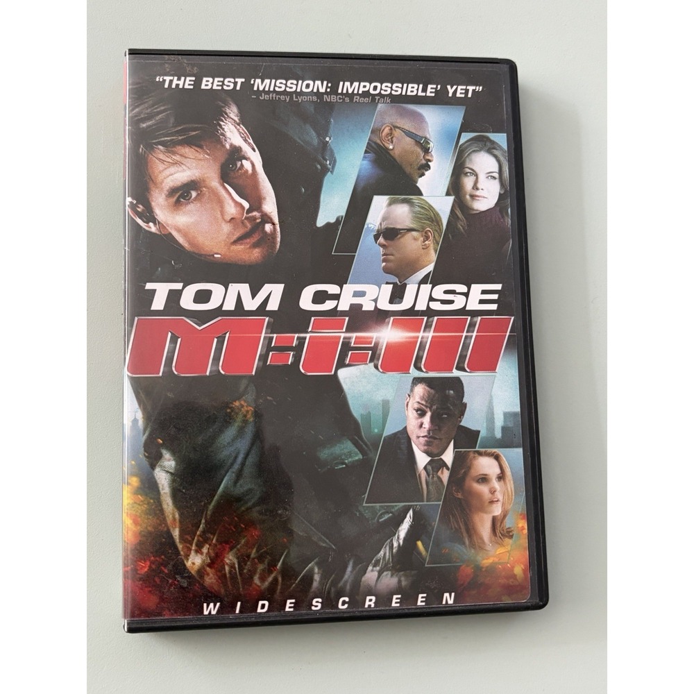 Mission: Impossible 3 (Widescreen Edition) - DVD Tom Cruise Action Movie